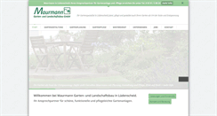 Desktop Screenshot of galabau-maurmann.de